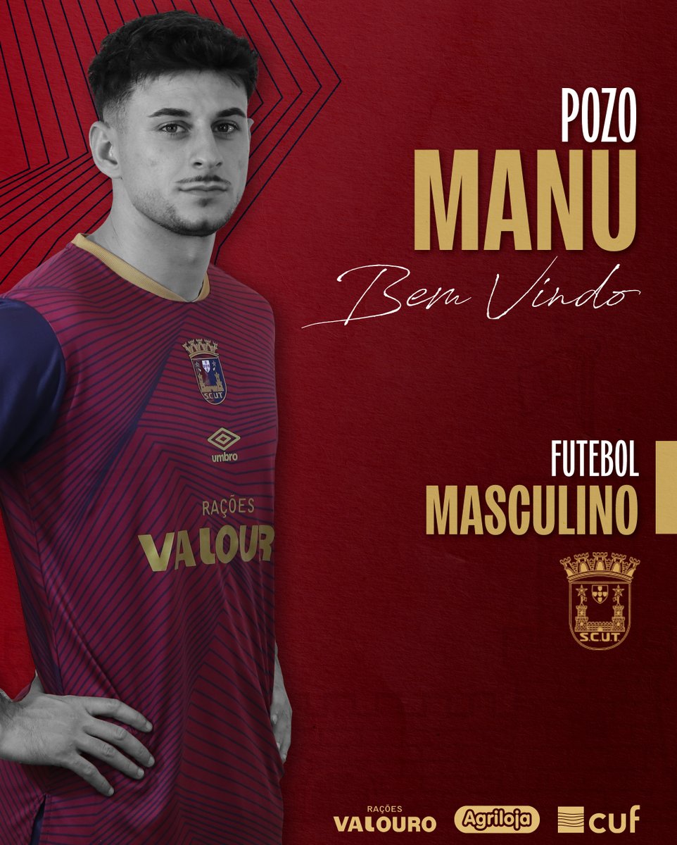 scu_torreense's tweet photo. 🆕 𝗠𝗮𝗻𝘂𝗲𝗹 𝗣𝗼𝘇𝗼 𝗲́ 𝗮𝘇𝘂𝗹-𝗴𝗿𝗲𝗻𝗮́! 🇪🇸

🙌 O jovem extremo de 22 anos chega proveniente do Valladolid e assina até 2027. ✍️

Bem-vindo, 𝗠𝗮𝗻𝘂! 🔵🔴

#SouTorreense #OrgulhoDoOeste https://t.co/YjQvkJnvk3