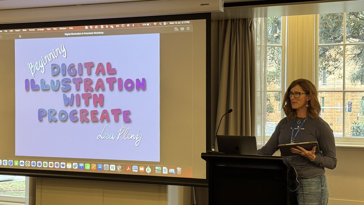 Fantastic step by step process utilising Procreate to build an animation from a drawing! Thank you <a href="/berry_blue/">BlueBerry</a>  #ANZsummit24 #EveryoneCanCreate