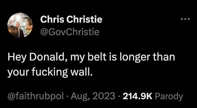 MrDonAuto's tweet photo. You know it's bad when #Bridgegate #ChrisChristie, #NewJersey is #BitchSlapping #BunkerBitch #Trump. https://t.co/9BpzncoGlY