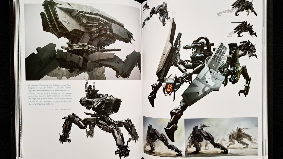 Killzone Visual Design ISBN: 978-9082457605 Pages: 208 Publisher: @cookbeck  Released to celebrate 15 years of Killzone from @Guerrilla, it's full of art  and details for the series. #artbook #conceptart #playstation #killzone, image size:1200x676