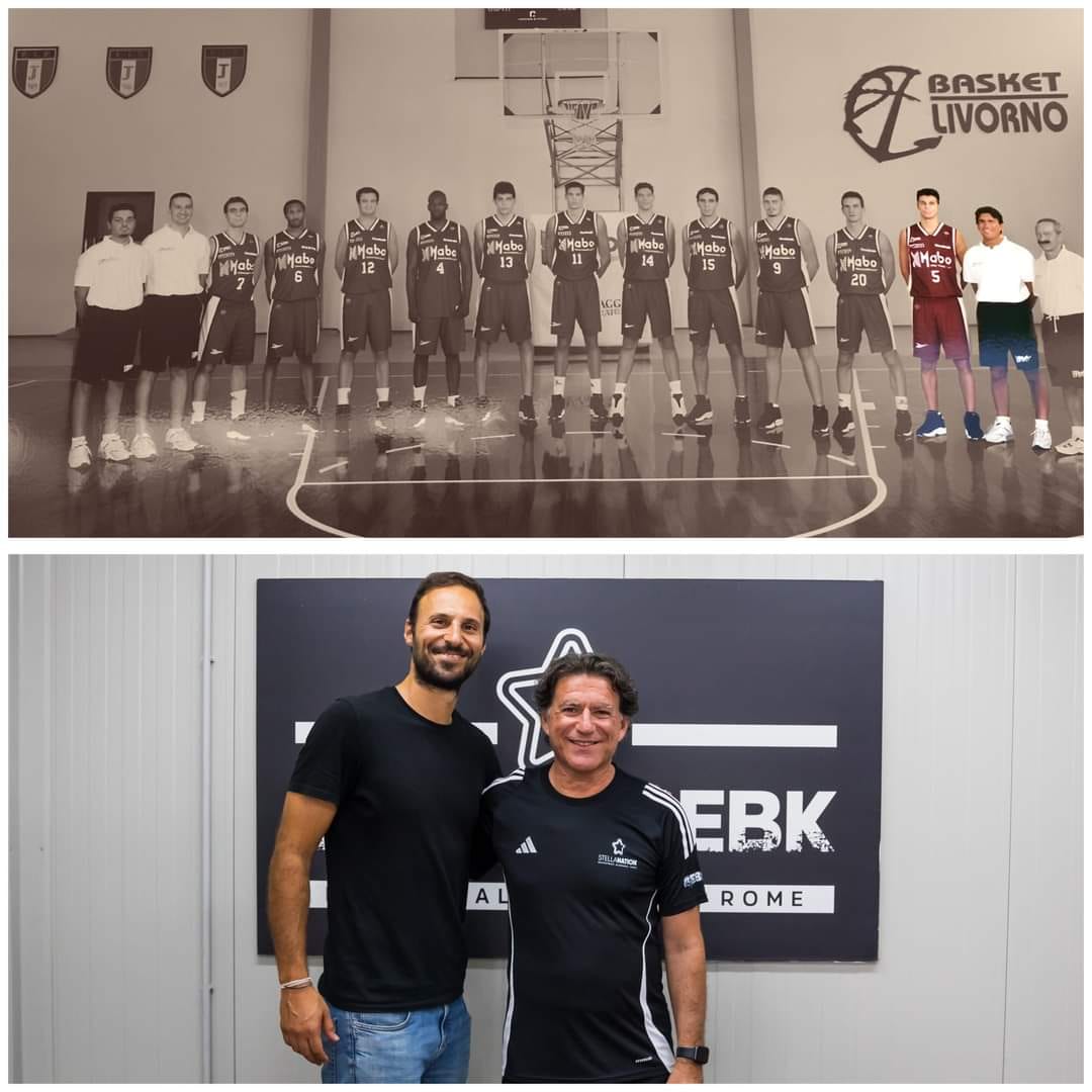 Throwback 🕰️

- 2000/2001 season:
𝑱𝒂𝒄𝒐𝒑𝒐 𝑮𝒊𝒂𝒄𝒉𝒆𝒕𝒕𝒊 and Coach Alessandro Finelli together at Mabo Livorno

- 2024/2025 season :
 𝑱𝒂𝒄𝒐𝒑𝒐 𝑮𝒊𝒂𝒄𝒉𝒆𝒕𝒕𝒊 and Coach Alessandro Finelli together at Stella#EBK

#BEaSTELLA
#EBK