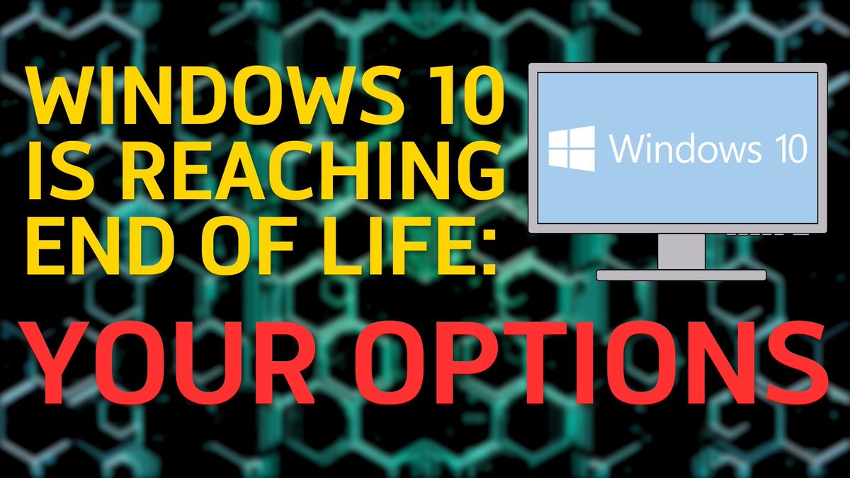 Refresh__'s tweet image. Check out our latest Tech video - Windows 10 is reaching end of life - Your options
refresh-it.co.uk/2024/07/05/its…