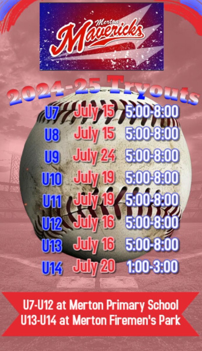actdirMAA's tweet image. Merton Mavericks and Merton Fillies tryouts are coming up in the next couple weeks. No tryout fee but players must be registered on the  mertonathletics.org web site.