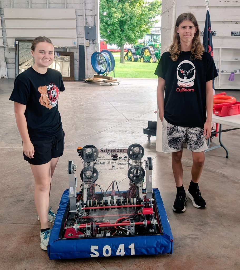 Showing off Bearthoven and promoting <a href="/FRCTeams/">FIRST Robotics Competition</a> at the <a href="/cedarcountyfair/">Cedar County Fair</a>