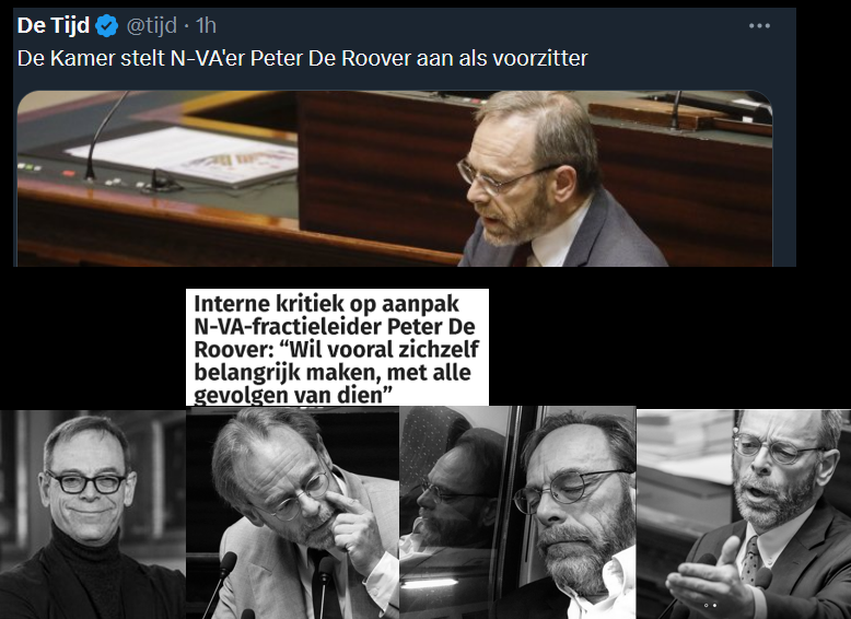 peetersfrank2's tweet photo. Vetbetaald postje voor de uitgerangeerden.
#Bracke #Homans https://t.co/MDm8qeFqLg