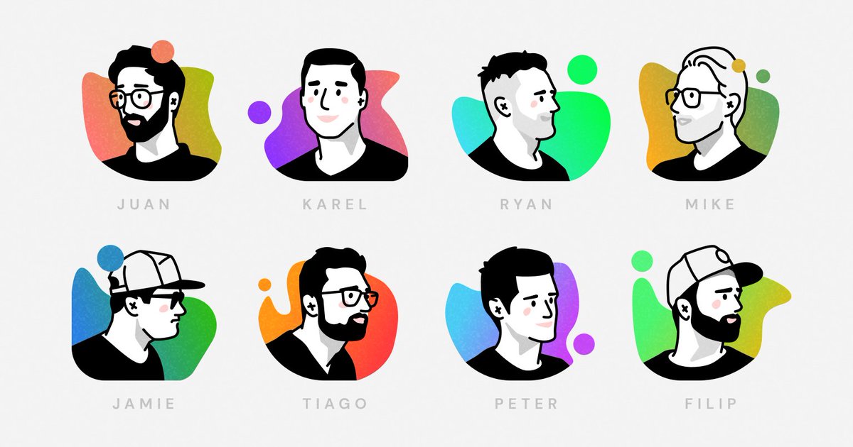 dariusdan's tweet photo. This #PortfolioDay is all about my tiny avatars. 🤍

Starts from a reference pic and ends with a unique, fun to look at, but still recognisable user’s persona. https://t.co/mKxT2xrNaU
