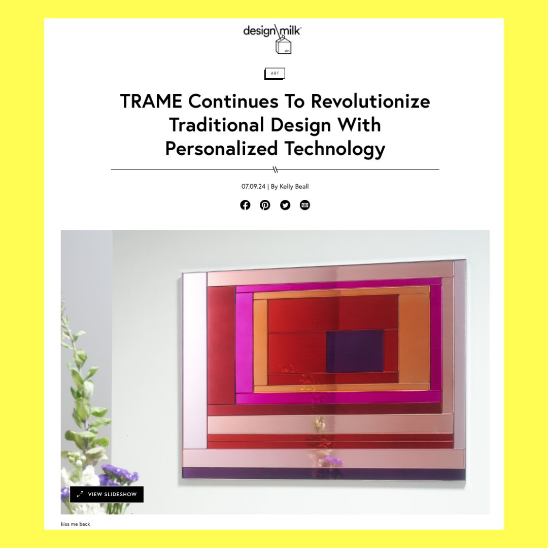 Trame Paris (@trameparis) on Twitter photo Press alert! 🌟
Don't miss this new <a href="/designmilk/">Design Milk</a> article about TRAME that includes a slideshow of works by <a href="/martingrasser/">martin grasser</a> and <a href="/ArandaLasch/">Aranda\Lasch</a>!
→ design-milk.com/trame-continue… Press alert! 🌟
Don't miss this new <a href="/designmilk/">Design Milk</a> article about TRAME that includes a slideshow of works by <a href="/martingrasser/">martin grasser</a> and <a href="/ArandaLasch/">Aranda\Lasch</a>!
→ design-milk.com/trame-continue…
