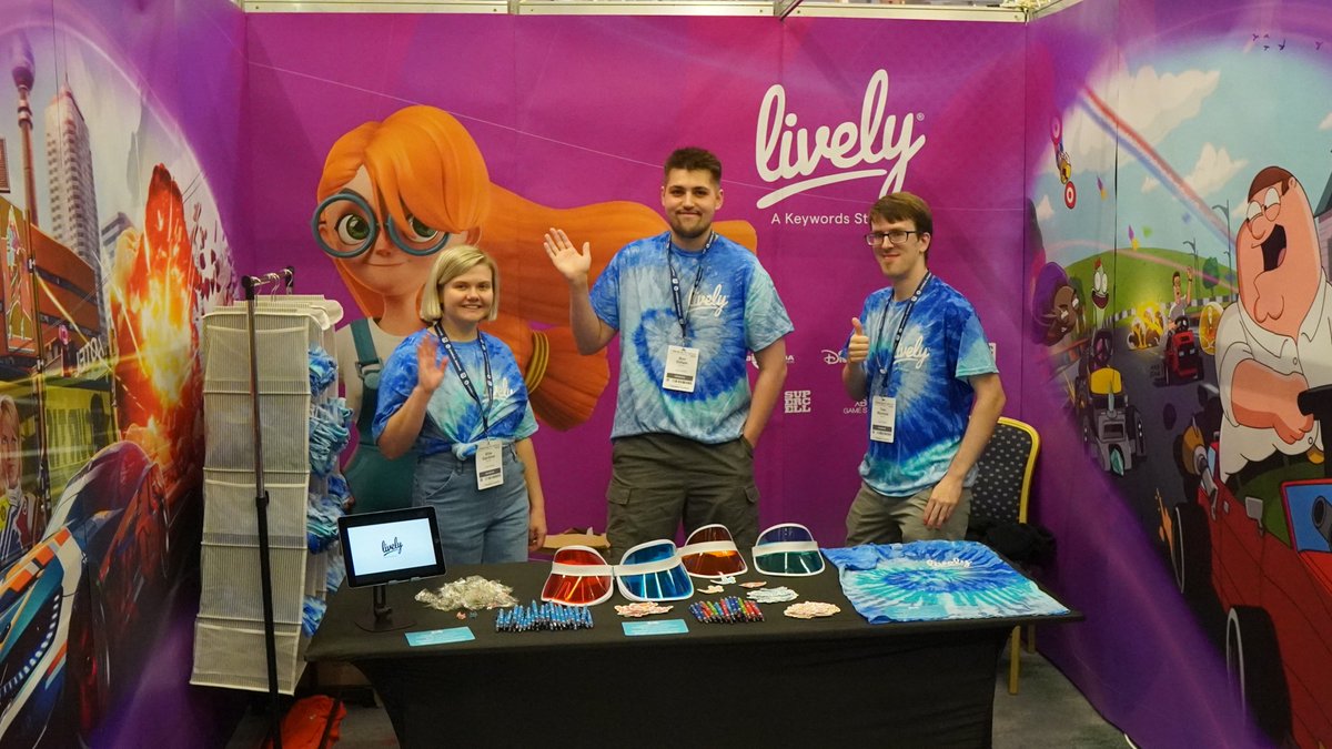 Lively Games (@lively_games) on Twitter photo Come visit <a href="/Lively_Games/">Lively Games</a> at Develop! 🧡
Want to hear the latest about our award-winning studio, open roles, or to get your hands on some of our awesome summer swag? 🎁
Come see us at booth A49! 📍
#LivelyGames #DevelopBrighton Come visit <a href="/Lively_Games/">Lively Games</a> at Develop! 🧡
Want to hear the latest about our award-winning studio, open roles, or to get your hands on some of our awesome summer swag? 🎁
Come see us at booth A49! 📍
#LivelyGames #DevelopBrighton