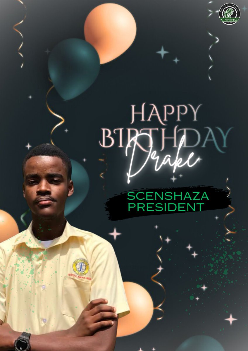 sc_enshaza's tweet photo. Happy Birthday to @DrakeVisha , The ScEnshaza President! 

To more ahead 🎉 https://t.co/hQXCDCQckr