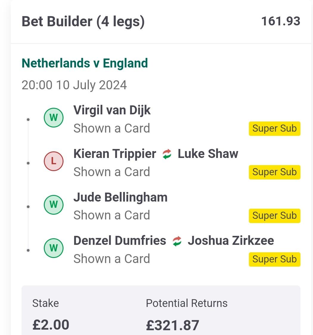 JackFinnetty's tweet photo. Had some bad luck on the bets this Euros me 😅 https://t.co/hQ06pBLTbk