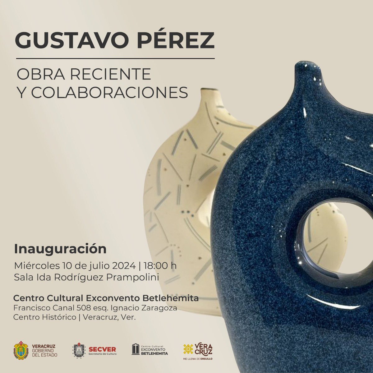ElMercurioVer's tweet photo. Es hoy a las 6 de la tarde en el #IVEC del CH jarocho, ya oficialmente Secretaría de Cultura https://t.co/dK4L17hqlF