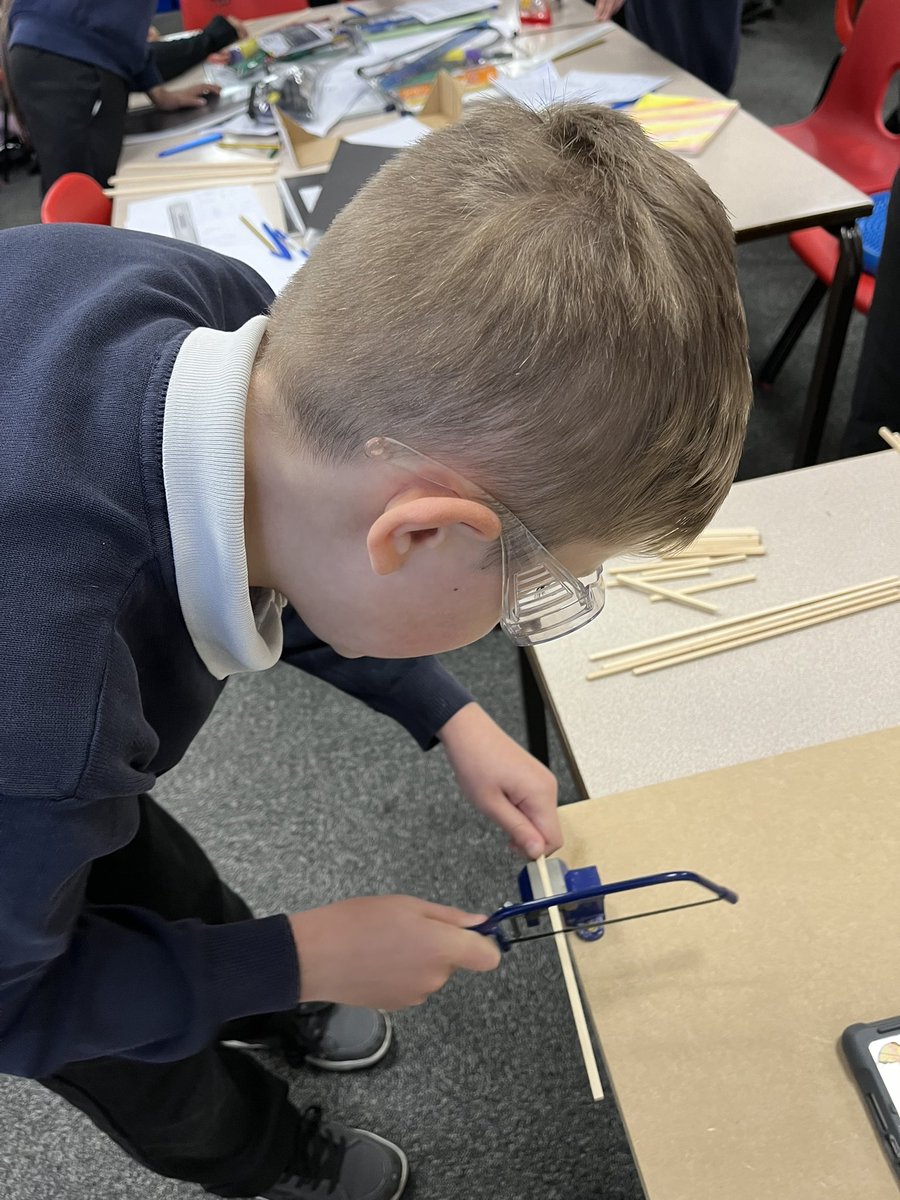 ClaireSimons18's tweet photo. Year 5 enjoying DT this week. They’re having to measure accurately and use saws in make the components for their wooden truss bridges.looking forward to seeing their structures. #livinglifetothefull @stanneskly @bcw_cat https://t.co/9RU9eNJj23
