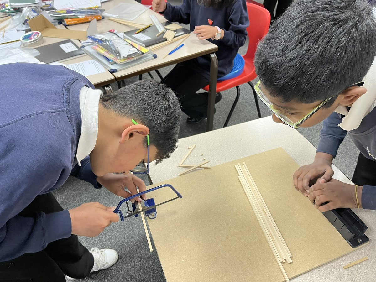 ClaireSimons18's tweet photo. Teamwork and accurate use of equipment in our Year 5 DT lessons. @stanneskly @bcw_cat https://t.co/5T4K8AgUEo