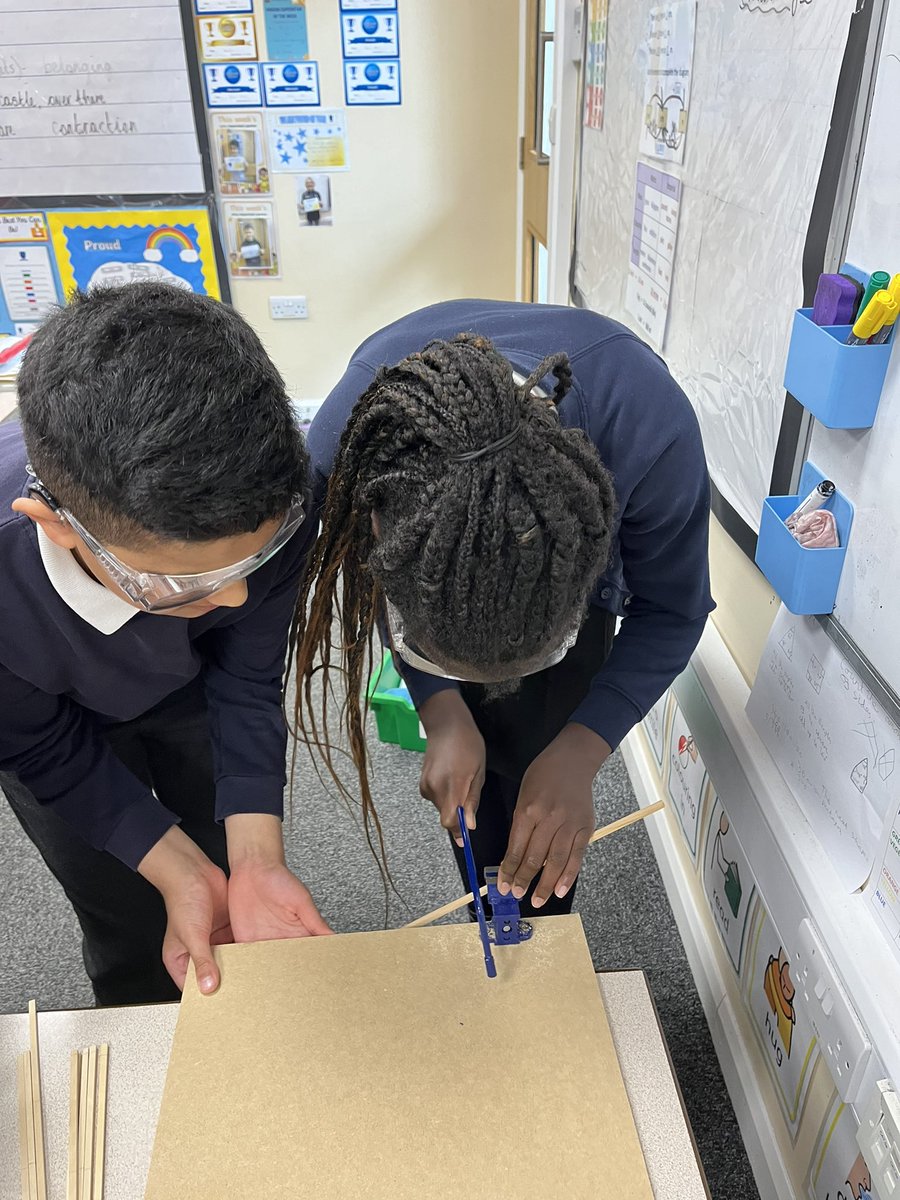 ClaireSimons18's tweet photo. Teamwork and accurate use of equipment in our Year 5 DT lessons. @stanneskly @bcw_cat https://t.co/5T4K8AgUEo