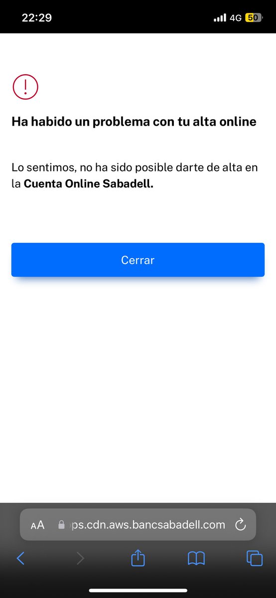 alberto_fff's tweet photo. Hola @BancSabadell, ¿cómo es posible que desde el 26 de junio NADIE me dé una respuesta válida de qué requisito no cumplo para abrir una cuenta online? Después de mil llamadas, varias reclamaciones telefónicas e incluso reclamación online, se me contesta que… hilo 🧵 https://t.co/ASSxw2Zw25