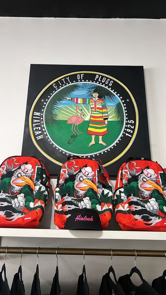 empirebtq's tweet photo. Now available in store. #GoCanes 🔌 https://t.co/0JqtX37k1a