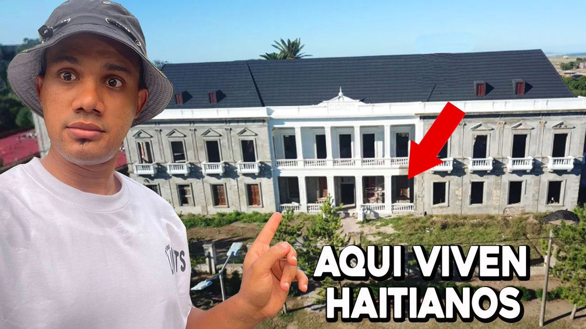 chuloweytv's tweet photo. En este Hotel abandonado encontré muchos haitianos viviendo en el 😳 https://t.co/mFvRx4y1o2 https://t.co/MuQHT2ri6N
