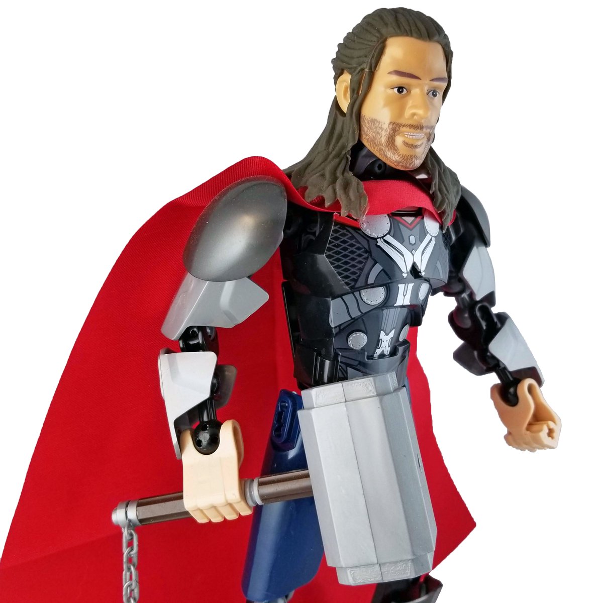 Brick_Tweets's tweet image. Brick Thor Figure (61 Pieces) $12 brickforces.com/products/brick… #Buildable Figures #Comics #Heroes #Mythology #Sets