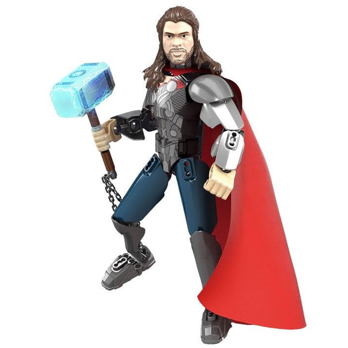 Brick_Tweets's tweet image. Brick Thor Figure (61 Pieces) $12 brickforces.com/products/brick… #Buildable Figures #Comics #Heroes #Mythology #Sets