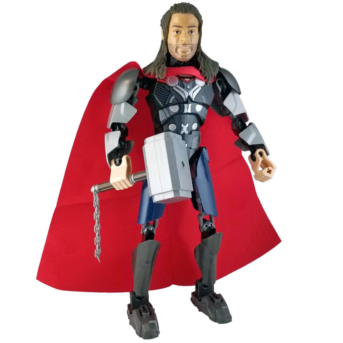 Brick_Tweets's tweet image. Brick Thor Figure (61 Pieces) $12 brickforces.com/products/brick… #Buildable Figures #Comics #Heroes #Mythology #Sets