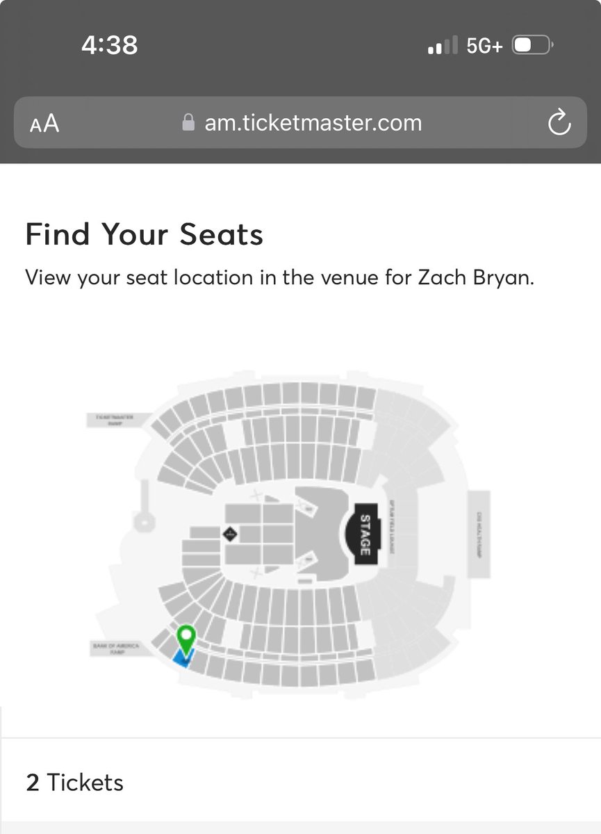 nicki8283's tweet photo. I won tickets to @zachlanebryan at @GilletteStadium   I have to go alone because my seats are so high up all my friends are afraid of heights. That’s okay though. I’m excited! #quittingtime #concert #countrymusic #concerts https://t.co/e8tmN8mC8F