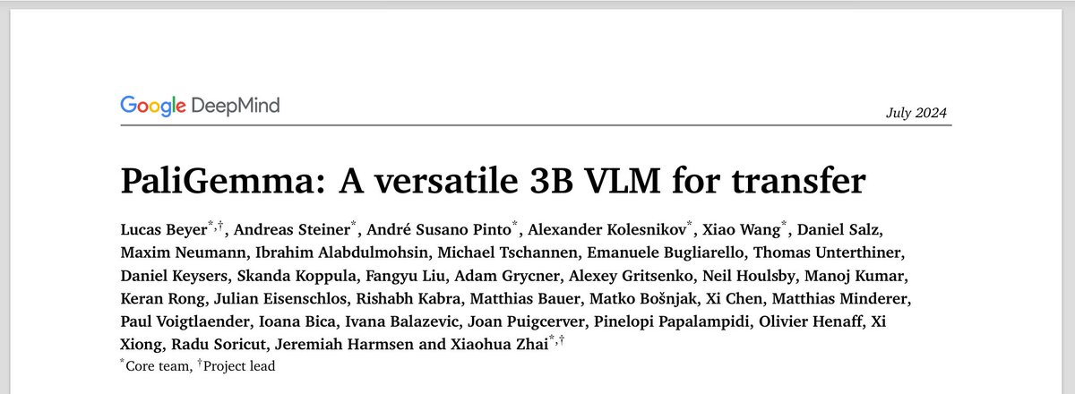 ✨PaliGemma report will hit arxiv tonight.

We tried hard to make it interesting, and not "here model. sota results. kthxbye."

So here's some of the many interesting ablations we did, check the paper tomorrow for more!

🧶