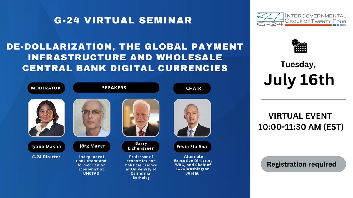 The Intergovernmental Group of Twenty-Four (G-24) tweet media