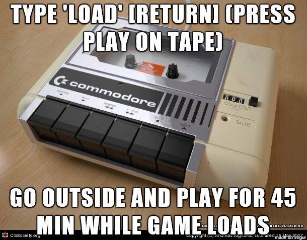 VingTroiSeize's tweet photo. 1⃣Load"*",1,1
2⃣WAIT 45MIN
3⃣RUN
4⃣PLAY

#commodore #CBM #C64 #Tape #PressPlayOnTape #PleaseWait #Loading #Decrunching #8bit #retrocomputer #retrogaming #videogames #80s #90s #GeeK https://t.co/VUXm5mr9Km