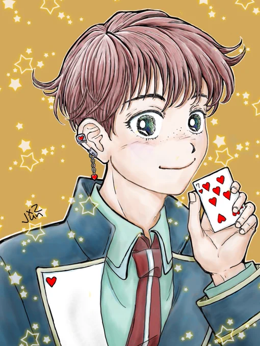 ⋯     陽気なの7    #イラスト     おはようございます     今日も良き日に