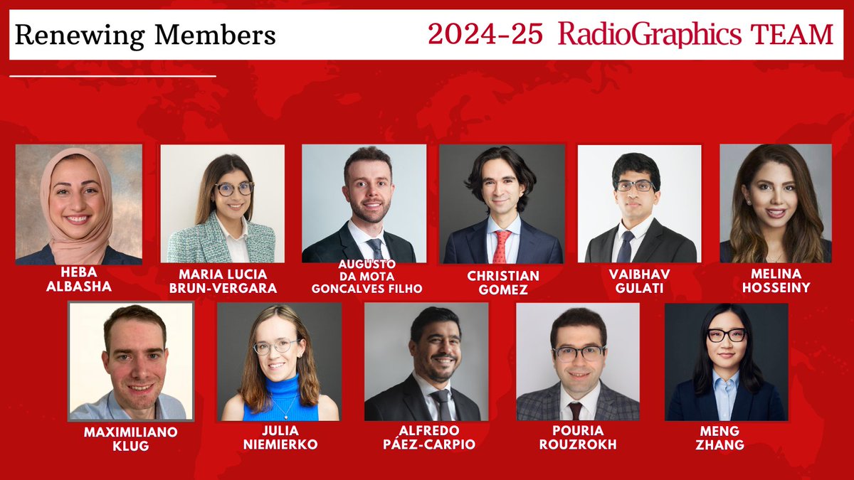 RadioGraphics (@radiographics) on Twitter photo We have an incredible cohort of renewing trainee editorial board members who will continue to amaze us as part of the 2024-2025 RG TEAM! Congratulations and thank you for all that you do! #RGphx <a href="/cookyscan1/">Cooky Menias</a> <a href="/PBalthazarMD/">Patricia Balthazar, MD, MPH, CIIP</a> <a href="/CasesCookyJar/">Cases From the Cooky Jar</a> <a href="/CasosCooky/">Casos de Cooky</a> <a href="/RadG_Editor/">RadioGraphics_Editor</a> We have an incredible cohort of renewing trainee editorial board members who will continue to amaze us as part of the 2024-2025 RG TEAM! Congratulations and thank you for all that you do! #RGphx <a href="/cookyscan1/">Cooky Menias</a> <a href="/PBalthazarMD/">Patricia Balthazar, MD, MPH, CIIP</a> <a href="/CasesCookyJar/">Cases From the Cooky Jar</a> <a href="/CasosCooky/">Casos de Cooky</a> <a href="/RadG_Editor/">RadioGraphics_Editor</a>