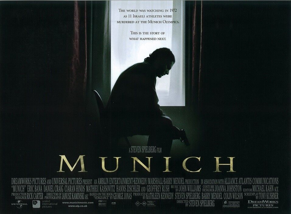 Join me &amp; <a href="/ProvMagazine/">Providence Magazine</a>  for a free screening of Munich, the 2005 Steven Spielberg exploration of Operation Kidon (Bayonet) &amp; the Mossad team sent into the cold to avenge the massacre of 11 Israeli athletes at the 1972 Munich Summer Olympics by Black September, a splinter group