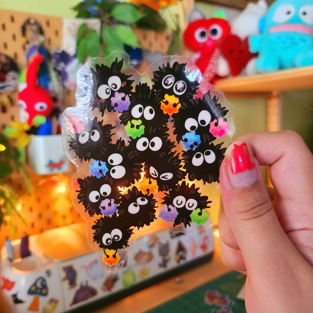 Husious's tweet photo. Some new lil soot sprites arrived for Wasabicon PDX!! https://t.co/vjX1OLTEEs