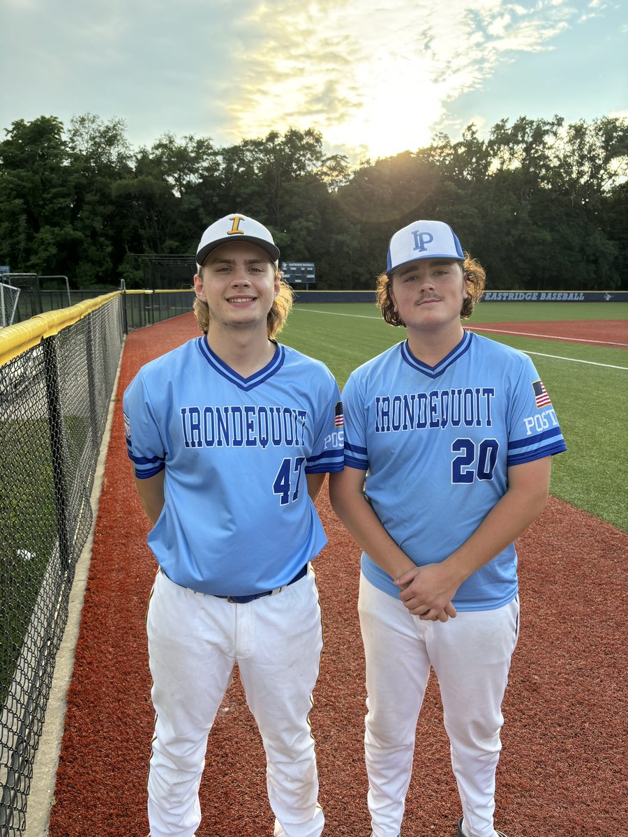 Monroe County (NY) American Legion Baseball (@mclegionbsbl) on Twitter photo The <a href="/pawsofrochester/">PAWS Youth and Advocacy Center, Inc.</a> Players of the Game in Irondequoit Postās 3-2 victory over Chili Post is <a href="/evanbishop_2025/">Evan Bishop</a> and Alex Kozak who combined for a 3 hitter with 5 ks on 74 pitches. <a href="/NYALBaseball/">NY American Legion Baseball</a> <a href="/PickinSplinters/">Paul Gotham</a> <a href="/gametime585/">thejmacshow</a> <a href="/RocNYbaseball/">Rochester Baseball League</a> The <a href="/pawsofrochester/">PAWS Youth and Advocacy Center, Inc.</a> Players of the Game in Irondequoit Postās 3-2 victory over Chili Post is <a href="/evanbishop_2025/">Evan Bishop</a> and Alex Kozak who combined for a 3 hitter with 5 ks on 74 pitches. <a href="/NYALBaseball/">NY American Legion Baseball</a> <a href="/PickinSplinters/">Paul Gotham</a> <a href="/gametime585/">thejmacshow</a> <a href="/RocNYbaseball/">Rochester Baseball League</a>
