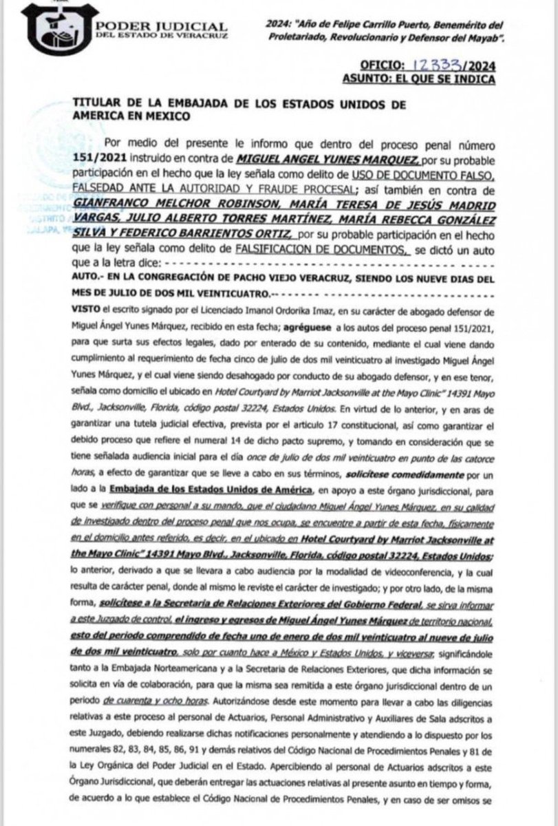 catrina_nortena's tweet image. #NoticiasDeÚltimaHora
🚨 HUYE Y SE CONVIERTE EN PRÓFUGO DE LA JUSTICIA @MYunesMarquez 

FICHA ROJA por huir a Florida, ya que tenía audiencia mañana por delitos de corrupción y enriquecimiento ilícito.

Me encantan los finales felices...
