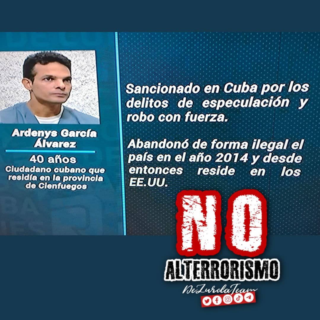 Lo que nunca podrán imaginarse aquellos que cometen grandes crímenes contra los pueblos en la embriaguez de su impunidad y en el carácter efímero de su poder, es que la verdad siempre se abre paso más tarde o más temprano.
#NoAlTerrorísmo
<a href="/DiazCanelB/">Miguel Díaz-Canel Bermúdez</a> 
<a href="/YudelkisOrtizB/">Yudelkis Ortiz Barceló</a>