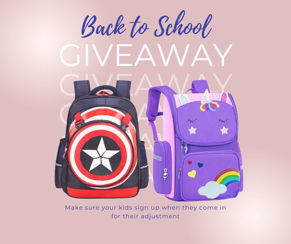 PeakeWellness's tweet photo. It's hard to believe that it's already time to start thinking about school supplies but here we are!  Get a head start on your list by entering to win a free backpack full of all the goodies your kiddo will need to go back...and a little something for you too! https://t.co/cMoN03EOy9