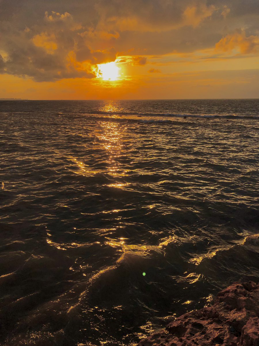 zeyadhasan12's tweet photo. Scenes of sunset in alexandria. https://t.co/F9spcYMlZ2
