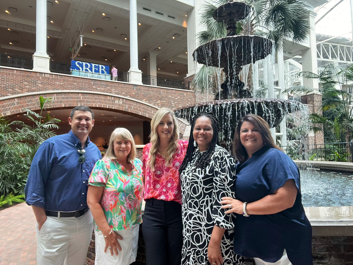 We had a great day of learning at <a href="/srebeducation/">SREB</a> Summer Conference! So grateful for these opportunities to refresh and grow together as a leadership team. <a href="/MsBrisbon/">Monica Brisbon</a> <a href="/HunnellNatalie/">Natalie Hunnell</a> <a href="/LoriMcM_MBH/">Lori McMahon</a>  #srebsummer #edleadership #principal