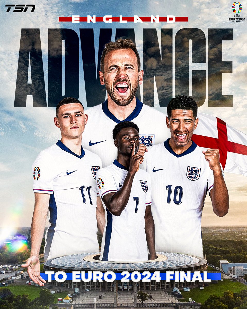 England are going back to the Final!

#Euro2024