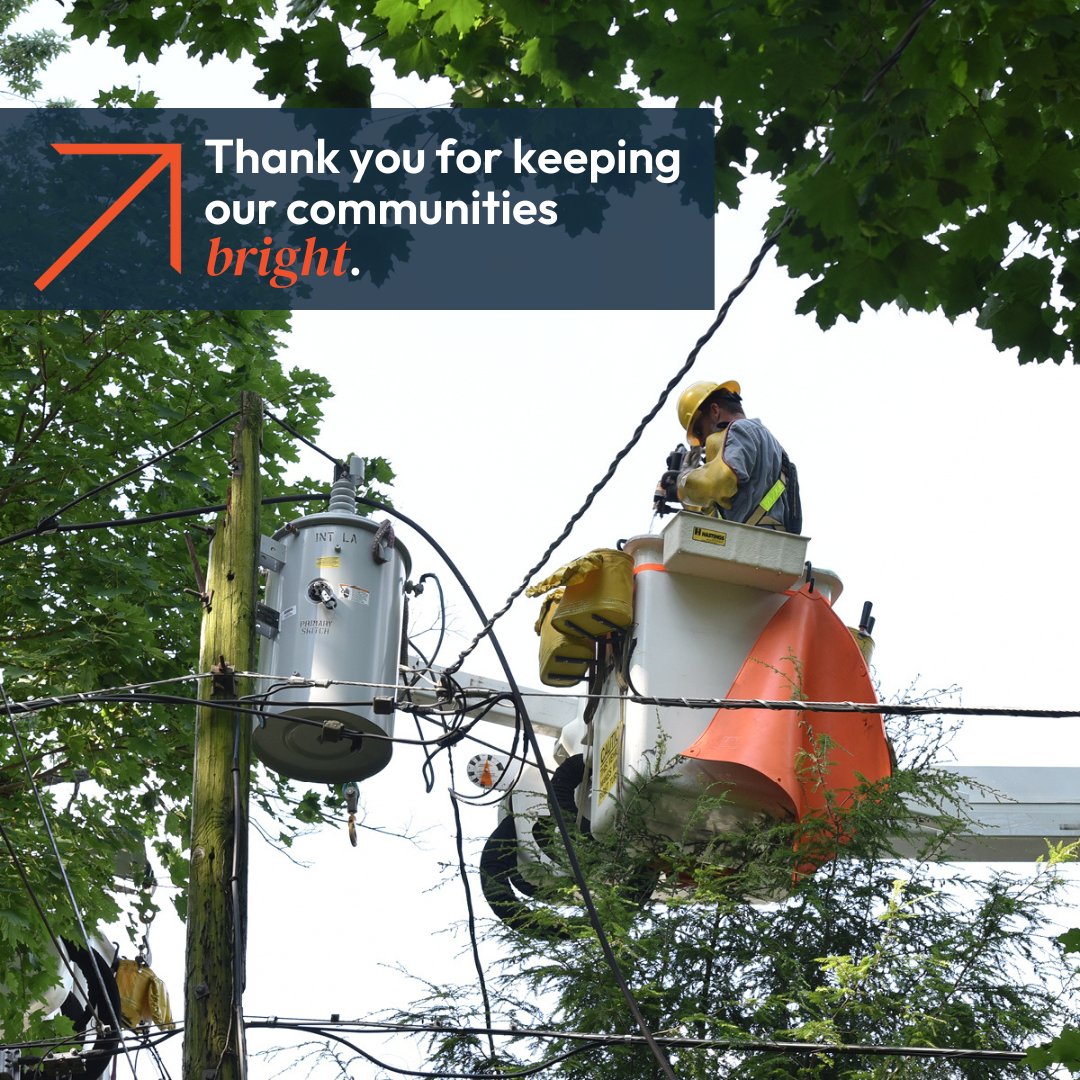PSEGdelivers's tweet photo. Our #lineworkers shine bright! 🌟 We’re thankful for all the incredible work they do to help power our communities. Read more in our latest Energize! article: https://t.co/DGoWZYAHTB
#ThankALineworker #LineweorkerAppreciationDay #PSEGProud
@Edison_Electric @IBEW @NECAnet https://t.co/8NnRd85blk