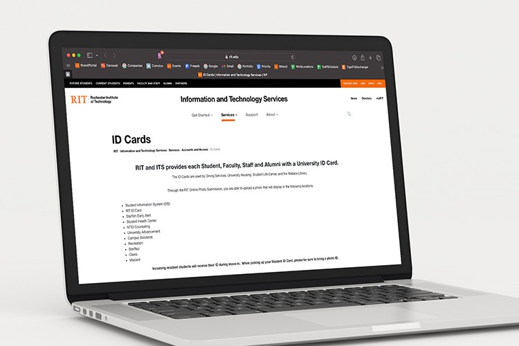 RITAdmissions's tweet photo. Important reminder: Submit a photo and update your Display Name for your personalized student ID card. We encourage you to complete this process as early as possible to ensure your ID card is printed appropriately. https://t.co/Obg4sIatQm https://t.co/BRzUuBagIM