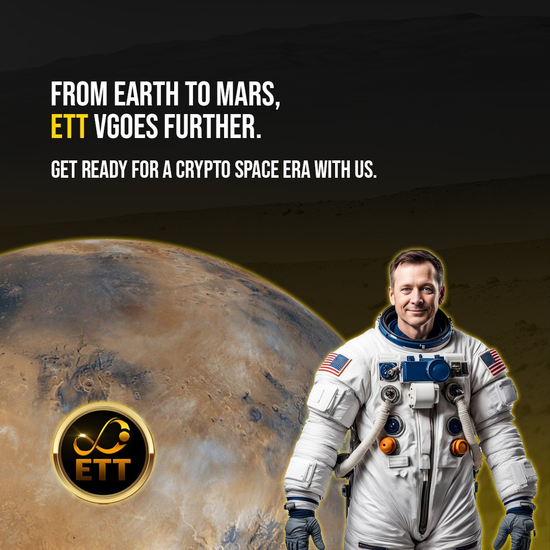 ETTofficial_'s tweet photo. 🚀 ETT: crossing borders to Mars. Find out how we are looking to the future and preparing to be the currency of choice in space. #ETTMarte #CryptoSpace https://t.co/Vp7MUNixGv