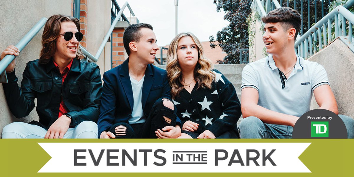 oshawacity's tweet photo. 🎸🎤 Events in the Park, presented by @TD_Canada, features a free concert by @KidsAloneBand at Ed Broadbent Waterfront Park (169 Harbour Rd.) tomorrow, Thu., Jul. 11 at 7 p.m., Weather permitting. 

More info: https://t.co/4Nq2sx809x
#OshEvents #Oshawa100 https://t.co/MYMd6C5NWS