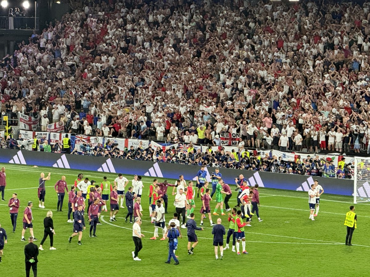 Four decades I’ve watched England play &amp; for many of them I’ve gone all over the world to see them mostly lose miserably. Now history has been made with this England side reaching its first final abroad. Absolutely stunning. Stunning. I’m on the verge of tears. I can’t believe it