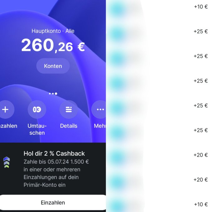 ALT: Paypal 🚫NEU: REVOLUT 📷 Gefällt mir 📷

Privat