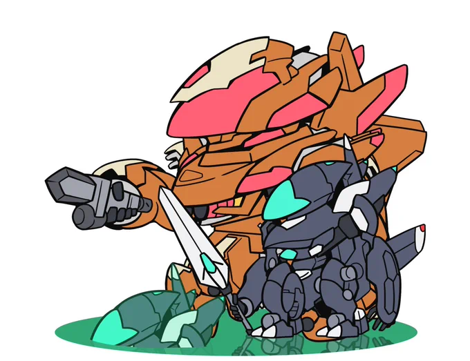 サイズ差 