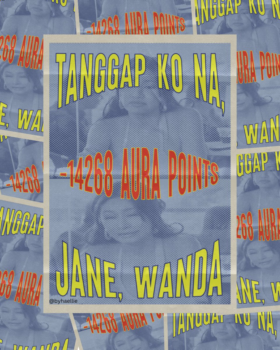 tanggap ko na, jane, wanda... #graphicdesign #artph #typography
