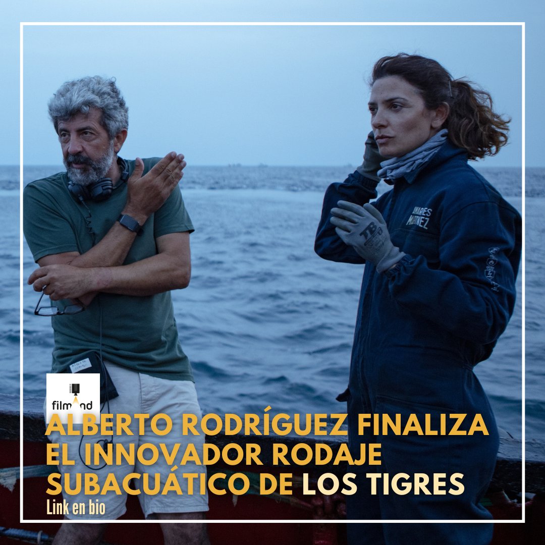 Alberto Rodríguez ha finalizado el rodaje de #LosTigres, protagonizado por Bárbara Lennie y @atorrem, adentrándose en el mundo del buceo industrial, apostando por un innovador sistema de filmación subacuática.

filmand.es/alberto-rodrig…