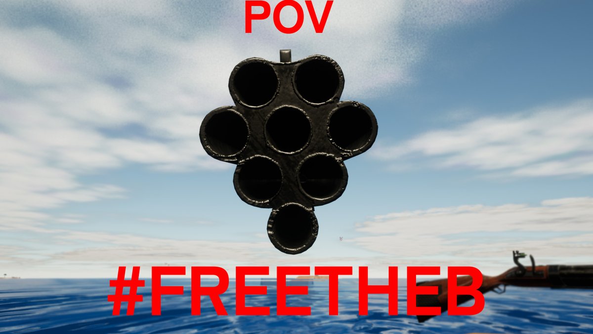 BroadsideDev's tweet image. The Nock Gun, game variant.
This game ready model was created and textured in under 12 hours, with a poly count of under 16k tris.

For Broadside, our approach to weapon design is to maintain a limited selection (5-6) ensuring each weapon has its own unique features and identity.