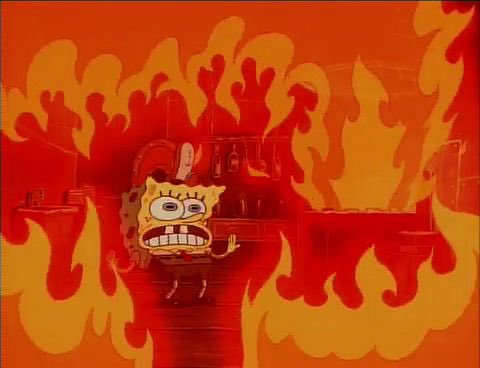How it feels turning the fan on in this heat
